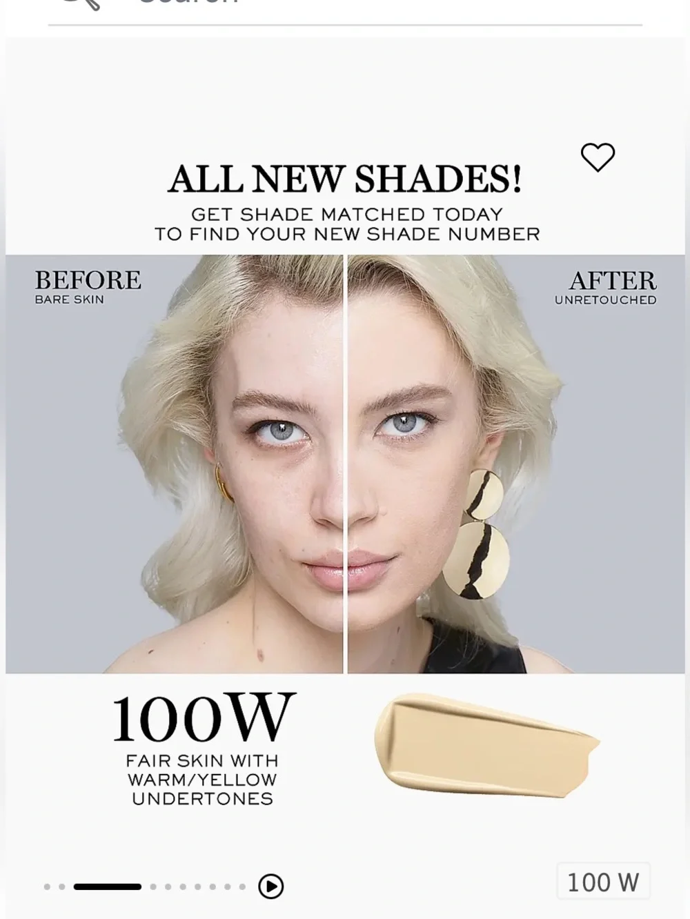 Teint Idole Ultra Wear Foundation SPF 25 Sunscreen Up to 24 Coverage (340 W